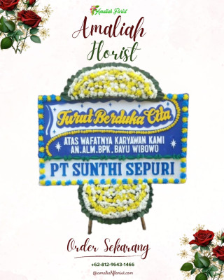 Papan Bunga Duka di Tinoor Satu