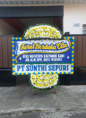 Papan Bunga Duka di Tinoor Satu