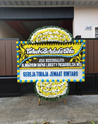 Papan Bunga Duka di Tinoor Satu
